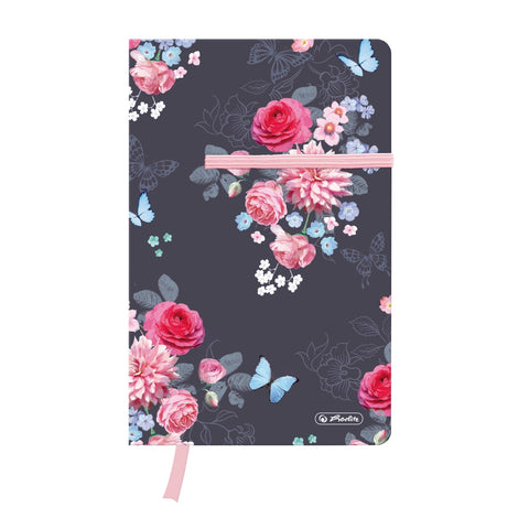 NOTEBOOK YOUNG A5/88 SQUARED LADYLIKE FLOWERS