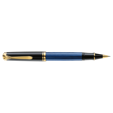 SOUVERÄN R400 BLACK/BLUE ROLLERBALL PEN
