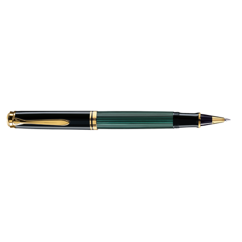 SOUVERÄN R800 BLACK/GREEN ROLLERBALL PEN