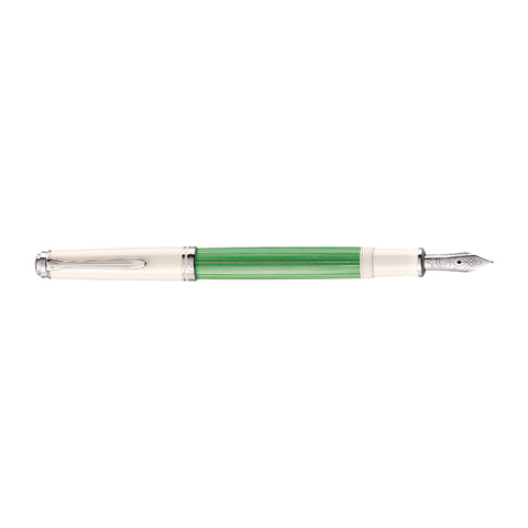 SE SOUVERÄN M605 GREEN-WHITE FOUNTAIN PEN M IN GIFT BOX