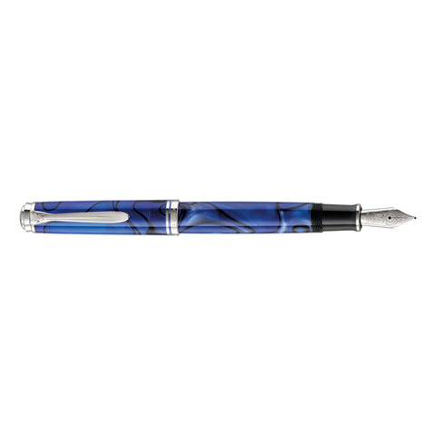 SE SOUVERÄN M805 BLUE DUNES FOUNTAIN PEN F