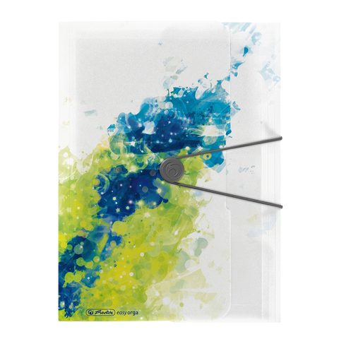 WALLET FOLDER A4 PP SPLASH LEMON