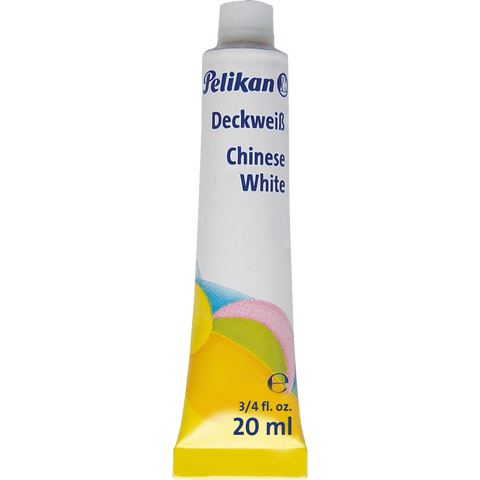 CHINESE WHITE BLISTER 1 TUBE 20 ML