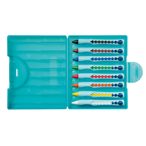 WAX PEN GRIFFIX® CRAYONS W2 8PCS/BOX STEP 1