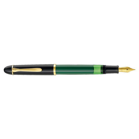 SE M120 GREEN-BLACK FOUNTAIN PEN B