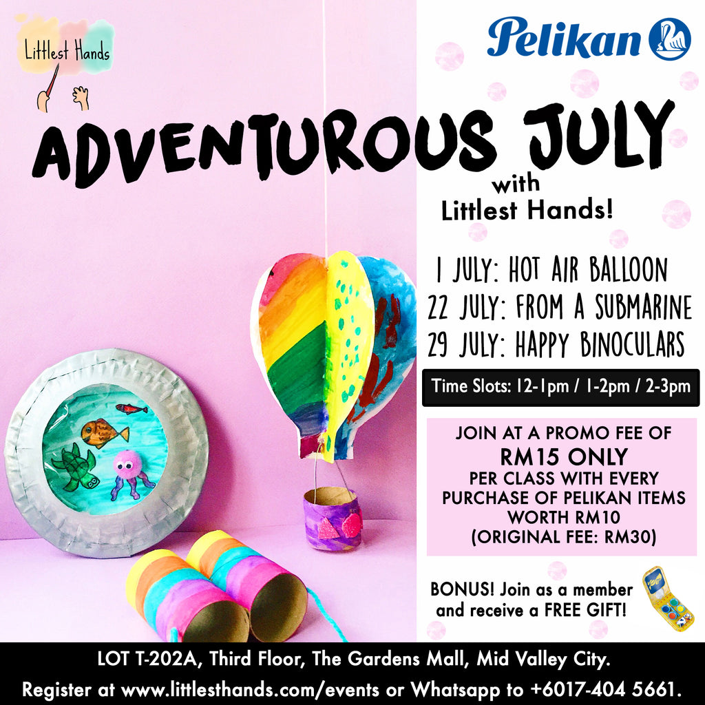 ADVENTUROUS JULY ART CLASSES