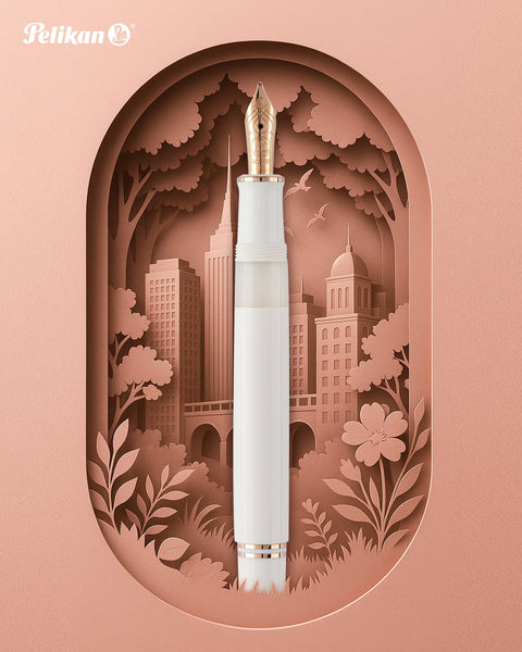 SPECIAL EDITION SOUVERÄN M600 WHITE AND ROSE GOLD