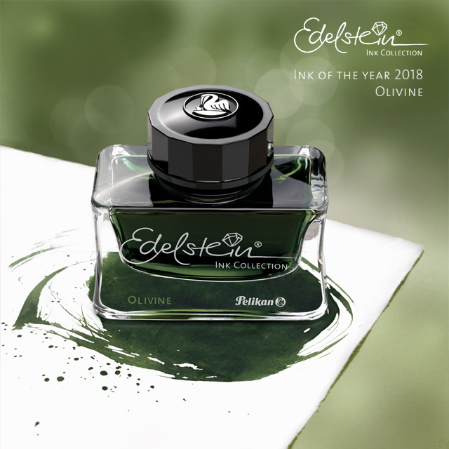 NEW EDELSTEIN® INK OF THE YEAR 2018 OLIVINE