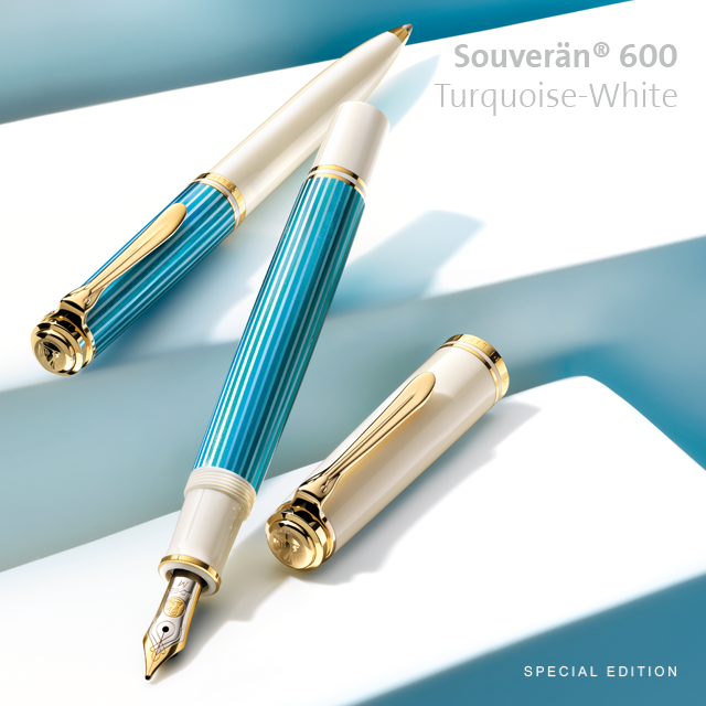 SPECIAL EDITION SOUVERÄN® 600 TURQUOISE WHITE