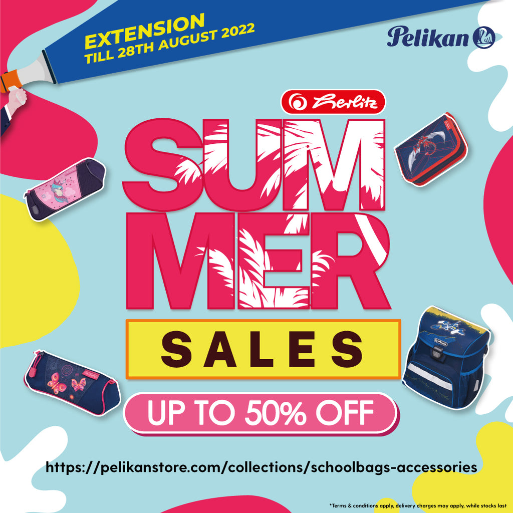 SCHOOLBAG SUMMER SALES!