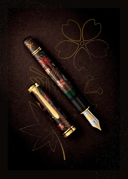 LIMITED EDITION SOUVERÄN® M1000 MAKI-E FOUR SEASONS LUCKY CHARM