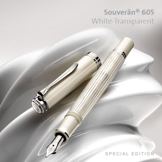 SPECIAL EDITION SOUVERÄN® 605 WHITE-TRANSPARENT