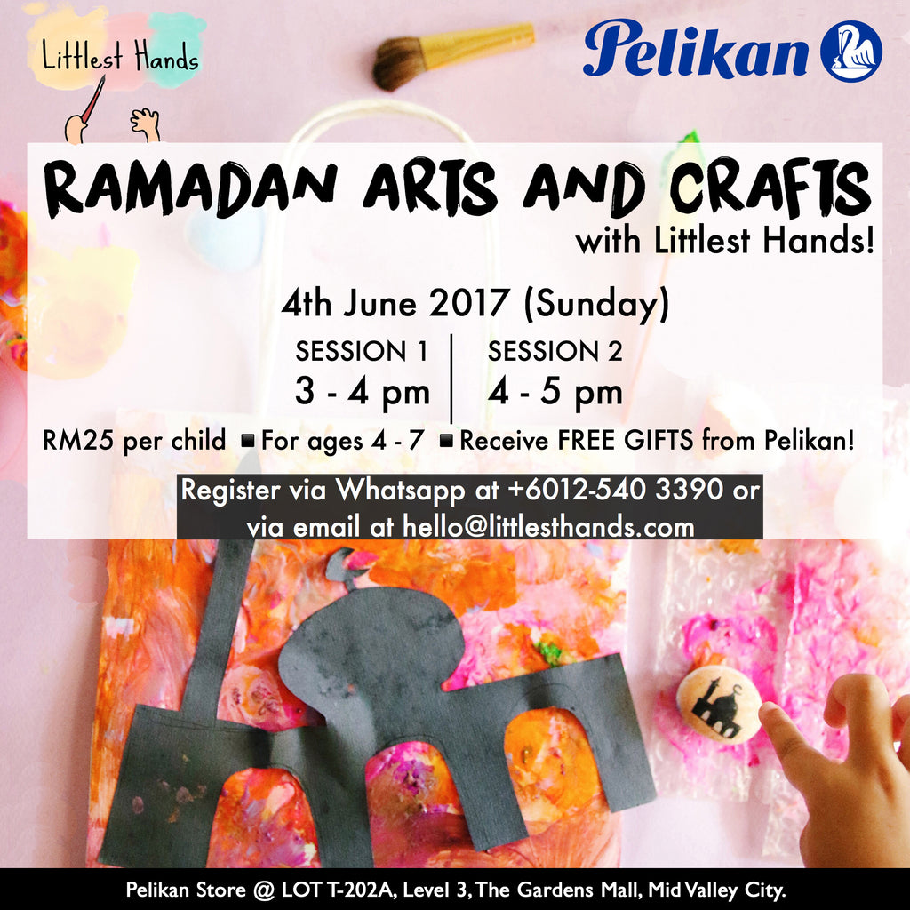 RAMADAN ARTS AND CRAFTS ART CLASS BY LITTLEST HANDS