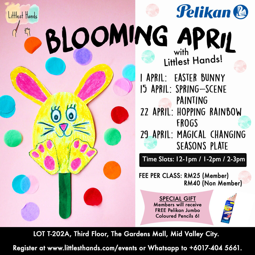 BLOOMING APRIL ART CLASSES