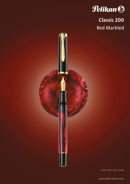 SPECIAL EDITION CLASSIC 200 SERIES RED MARBLED