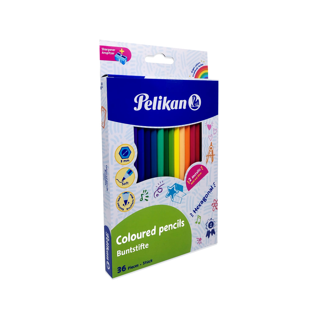COLOURED PENCILS 36 COLOURS