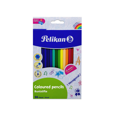 COLOURED PENCILS 36 COLOURS