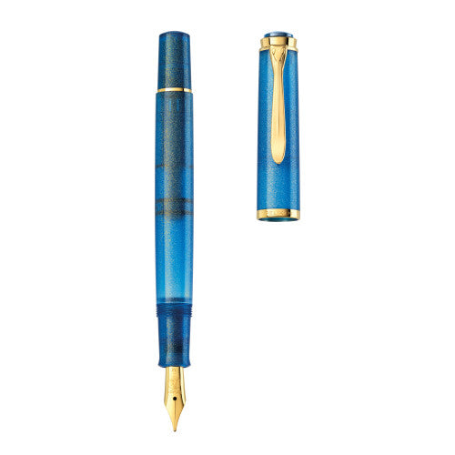 SE CLASSIC SET M200 GOLDEN LAPIS FP M + EDEL.INK IN GIFT BOX