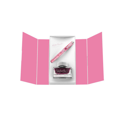 SE CLASSIC SET M205 ROSE QUARTZ FP F + EDEL.INK IN GIFT BOX