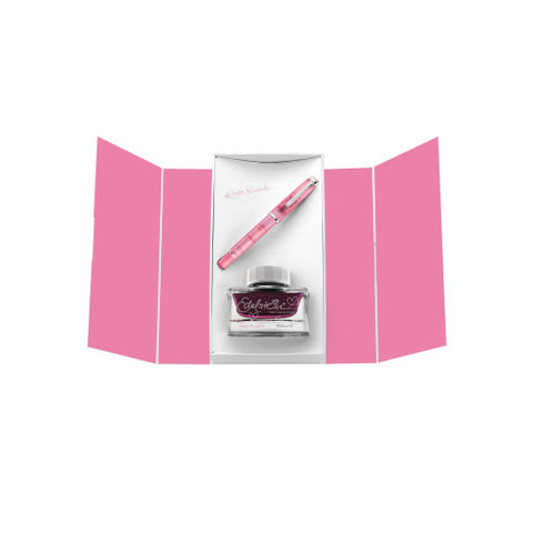 SE CLASSIC SET M205 ROSE QUARTZ FP F + EDEL.INK IN GIFT BOX
