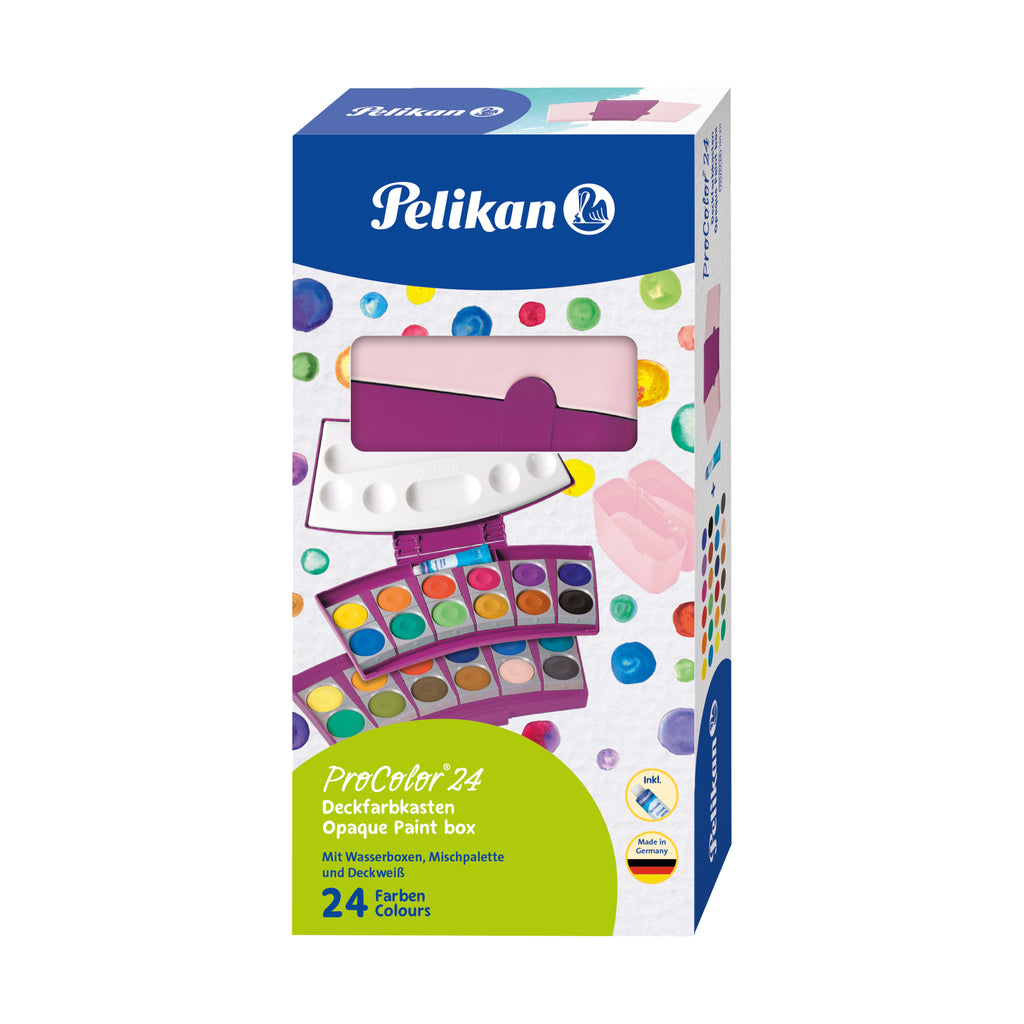 PAINTBOX PROCOLOR BERRY ROSE 24 COLOURS