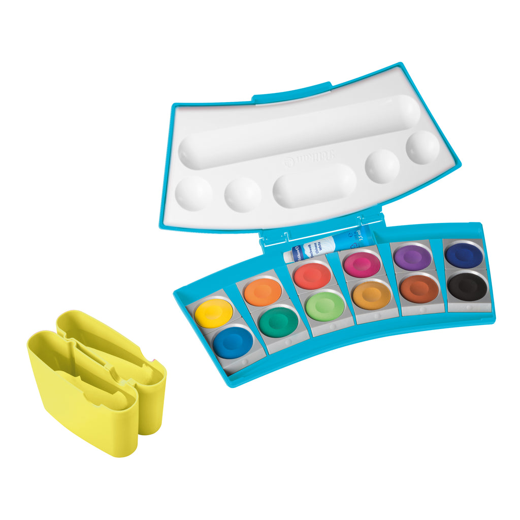 PAINTBOX PROCOLOR TURQUOISE NEON 12 COLOURS