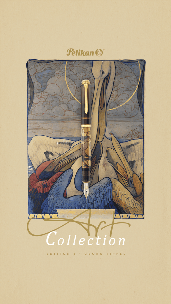SE SOUVERÄN M600 ART COLLECTION #3 GEORG TIPPLE FP M NIB IN GIFT BOX