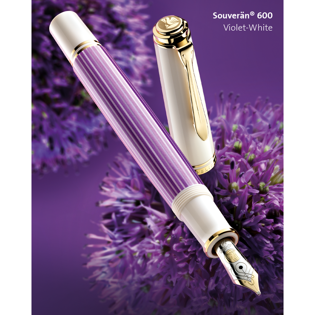 SE SOUVERÄN K600 VIOLET-WHITE BALL PEN