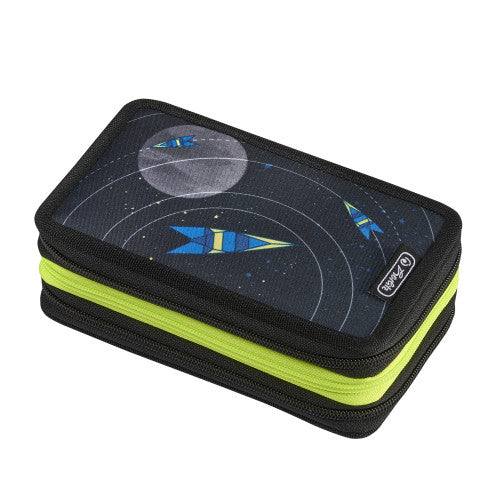 TRIPLE PENCIL CASE 31 PCS. SPACE