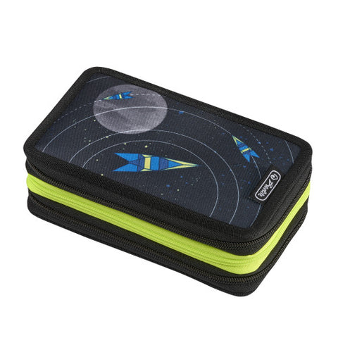 TRIPLE PENCIL CASE 31 PCS. SPACE