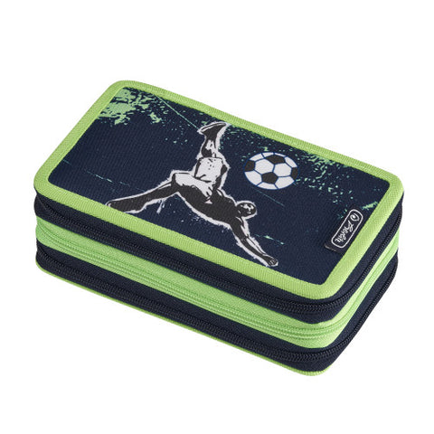 TRIPLE PENCIL CASE 31 PCS. KICK IT