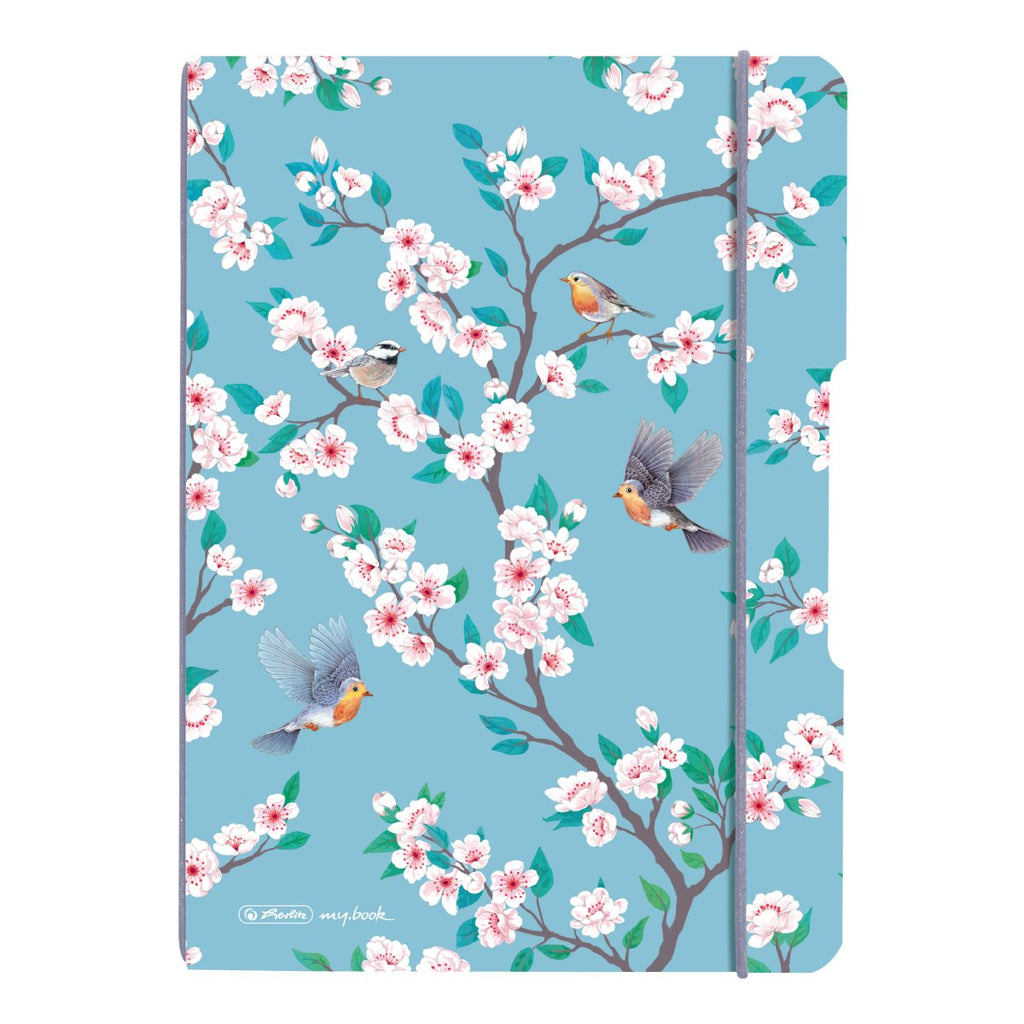 NOTEBOOK FLEX A5/40 SQU. LADYLIKE BIRDS