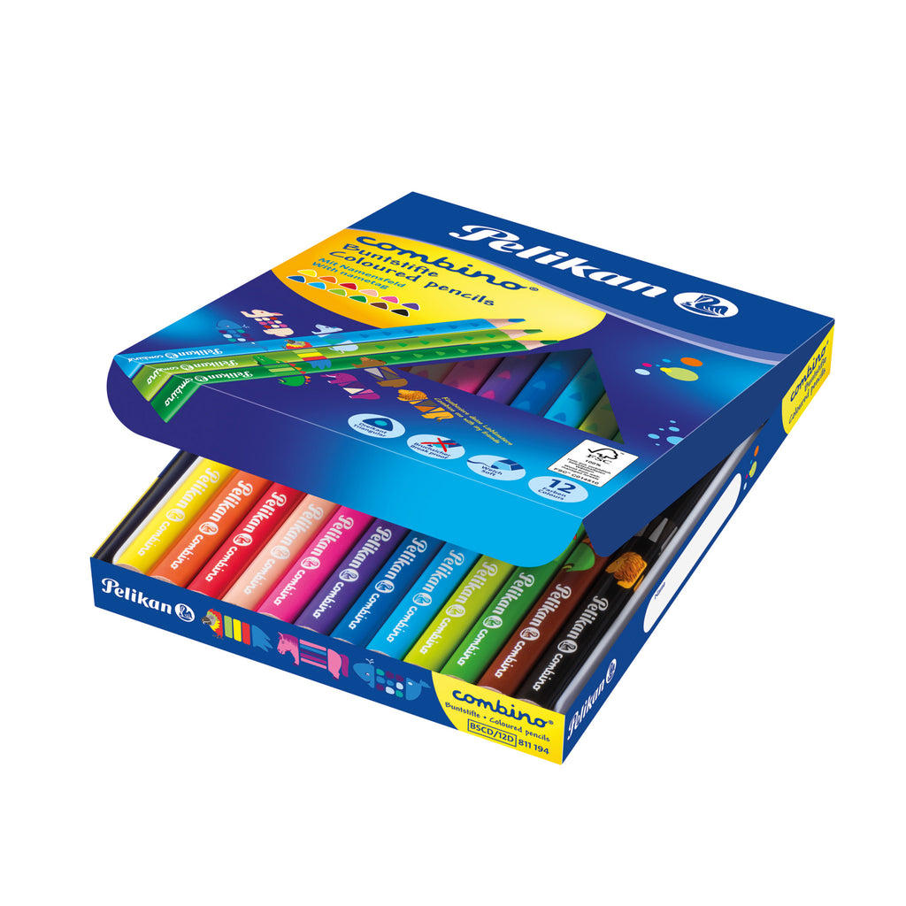COMBINO® 12 COLOURED PENCILS