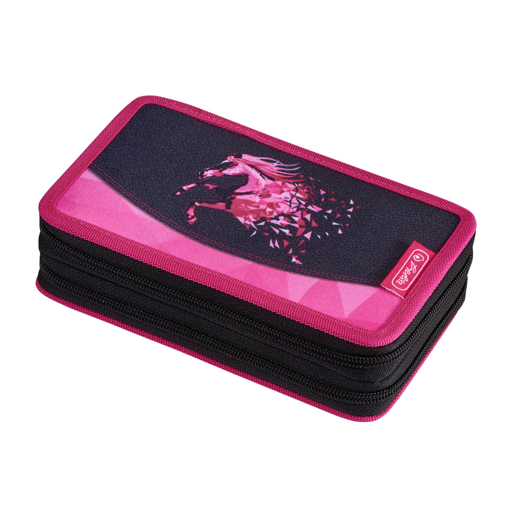 DOUBLE PENCIL CASE 23 PCS. MAGIC HORSE