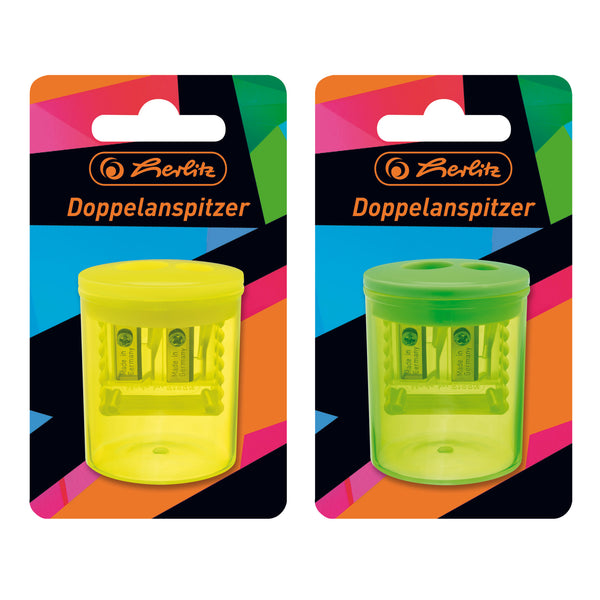 Herlitz Bleistift Neon Art – 3 Stück, HB, Dreikantform, Aus FSC-zertifiziertem Holz