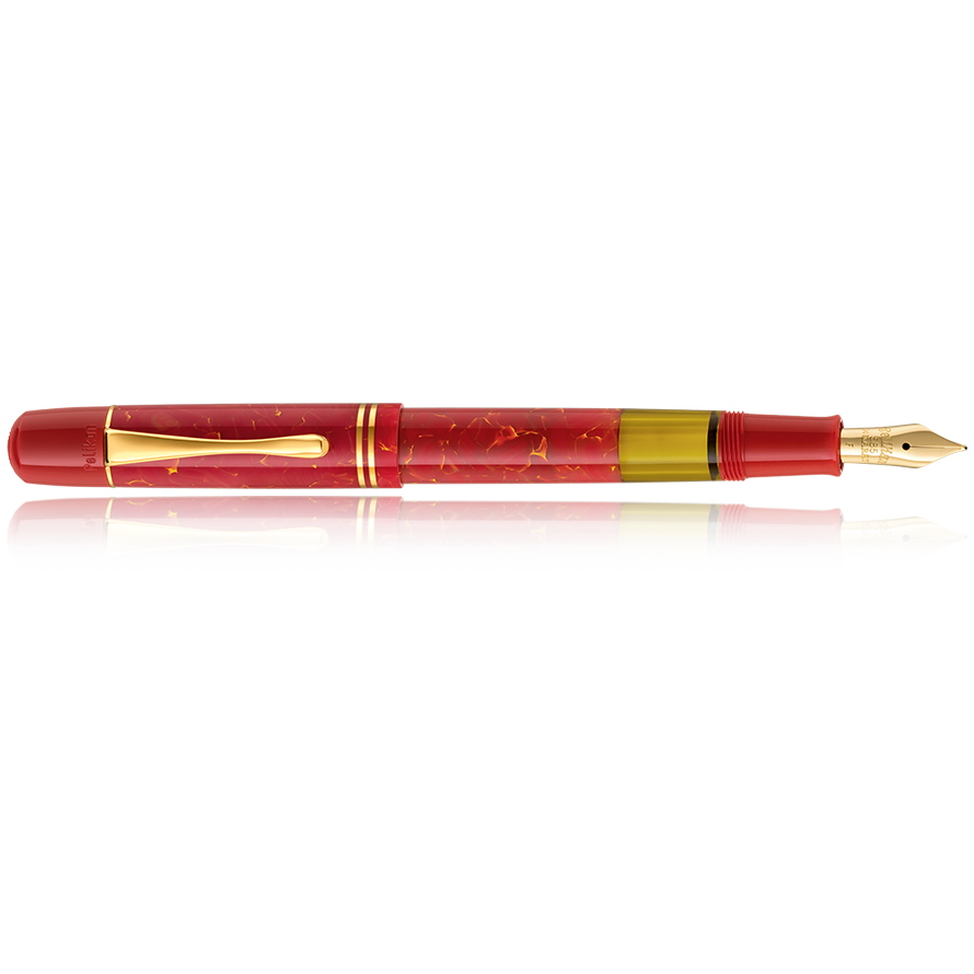 SE M101N BRIGHT RED FOUNTAIN PEN M