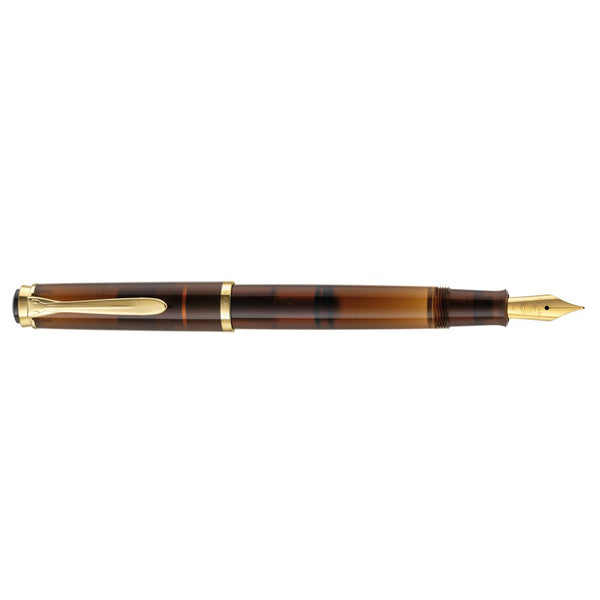 筆記具 Pelikan Classic M200 & Edelstein SE CLASSIC SET M200 SMOKY QUARTZ FOUNTAIN PEN EF + EDELSTEIN INK