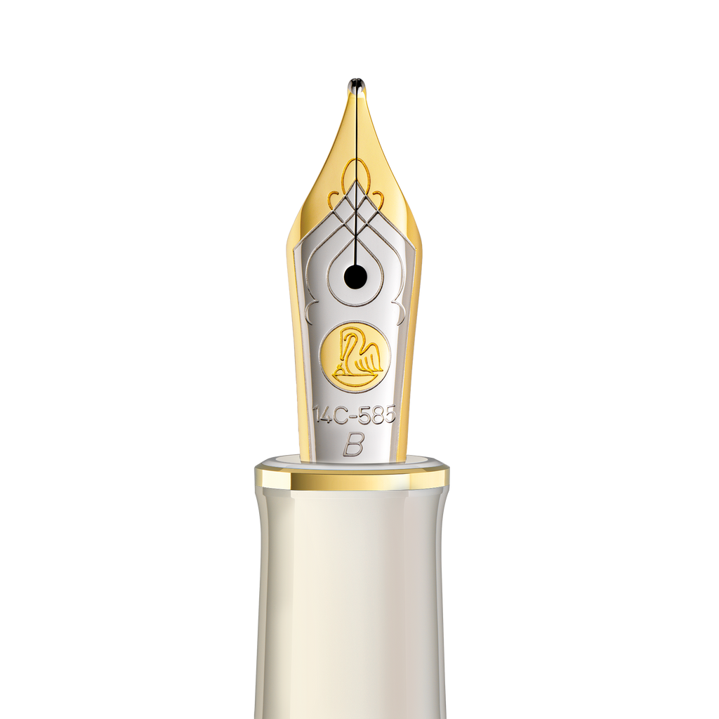 SOUVERÄN M400 TORTOISE WHITE FOUNTAIN PEN B