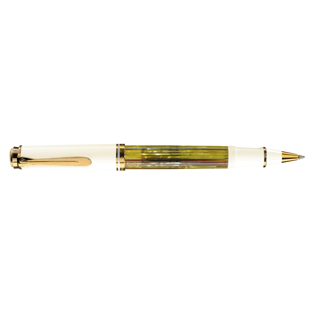 SOUVERÄN R400 TORTOISESHELL WHITE ROLLERBALL PEN