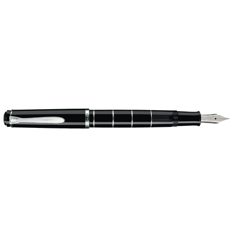 CLASSIC M215 BLACK RINGS FOUNTAIN PEN F