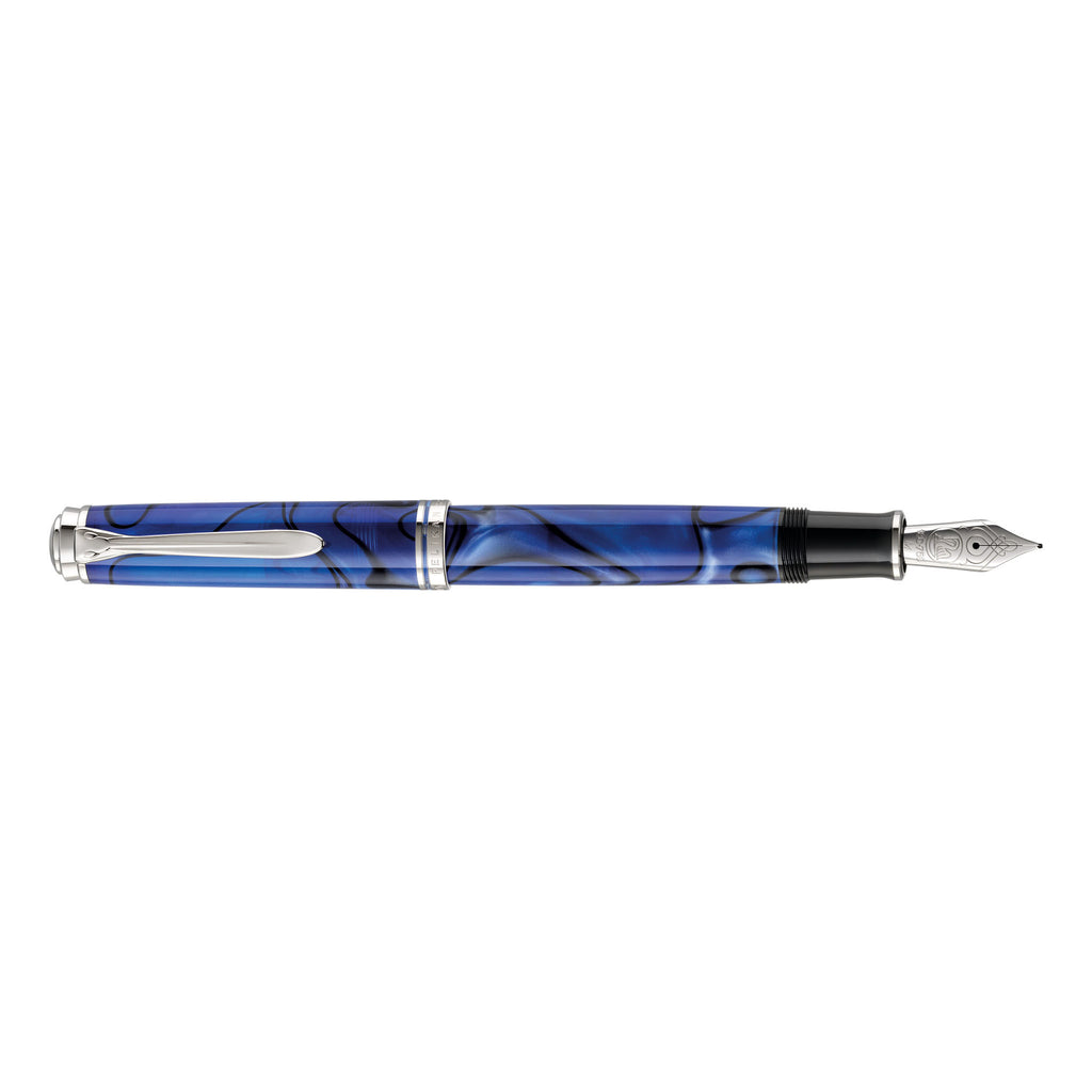 SE SOUVERÄN M805 BLUE DUNES FOUNTAIN PEN F