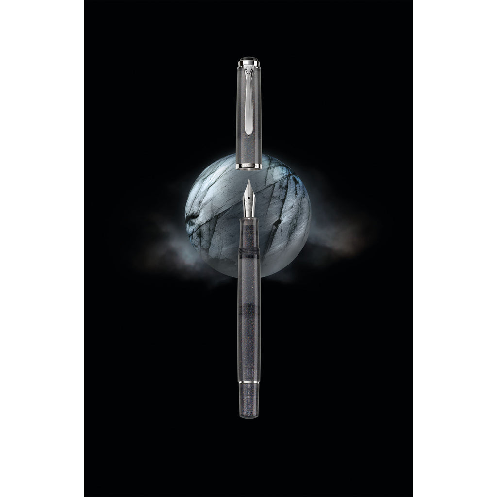 SE CLASSIC SET M205 MOONSTONE FOUNTAIN PEN B WITH EDELSTEIN® INK IN GIFT BOX