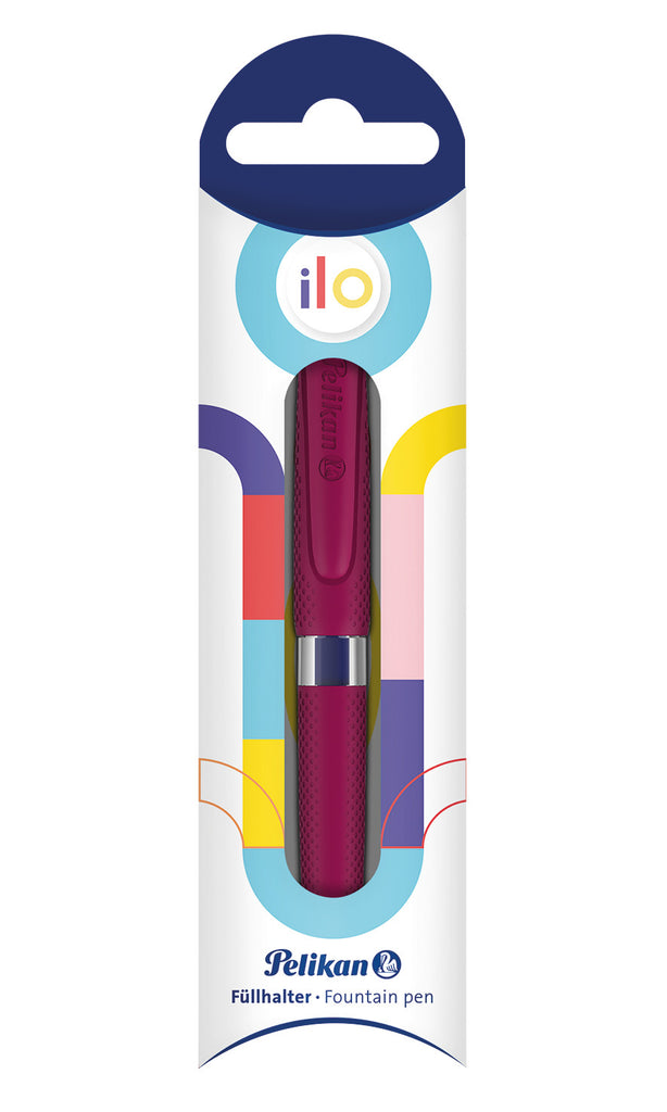 ILO FOUNTAIN PEN M RED