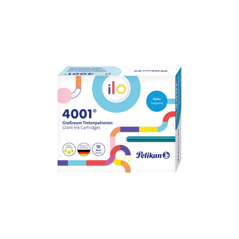 GIANT INK CARTRIDGES ILO GTP/5 TURQUOISE