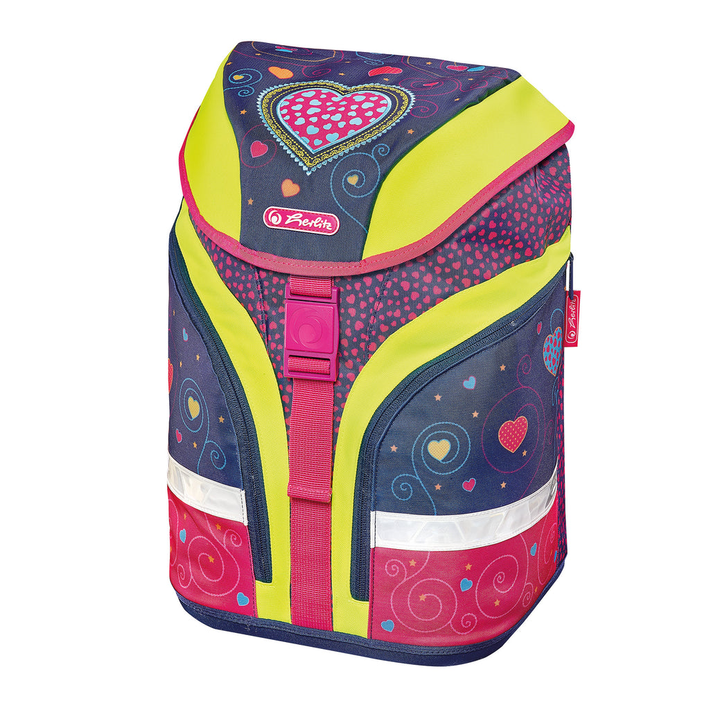 SCHOOLBAG MOTION PLUS BLUE HEARTS