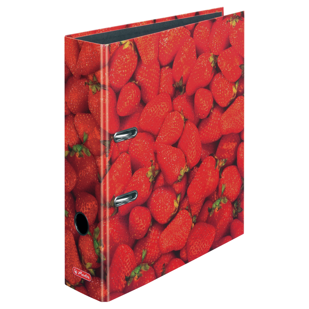 LEVER ARCH FILE A4 8CM STRAWBERRIES MAX.FILE