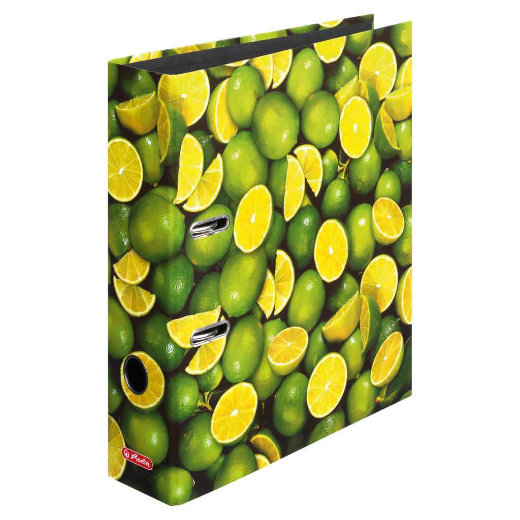 LEVER ARCH FILE A4 8CM LIME MAX.FILE