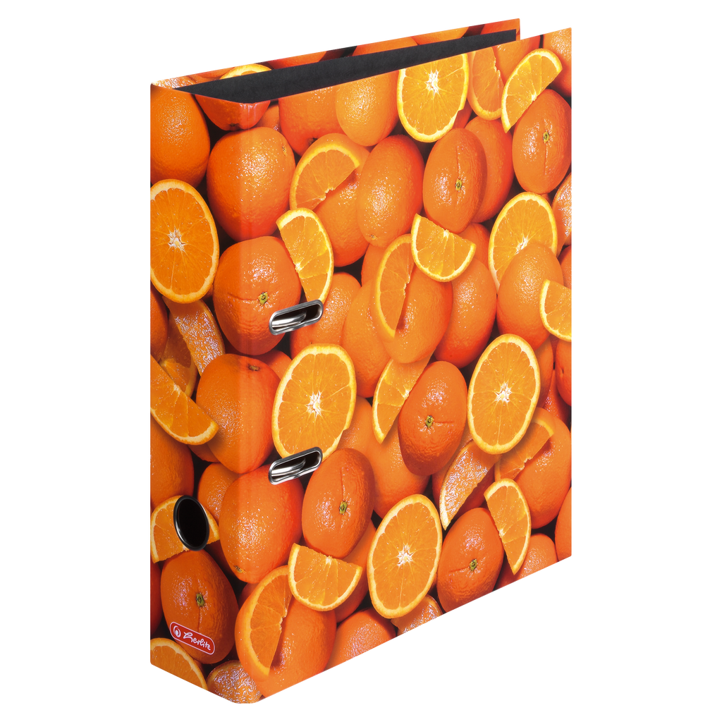 LEVER ARCH FILE A4 8CM ORANGE MAX.FILE