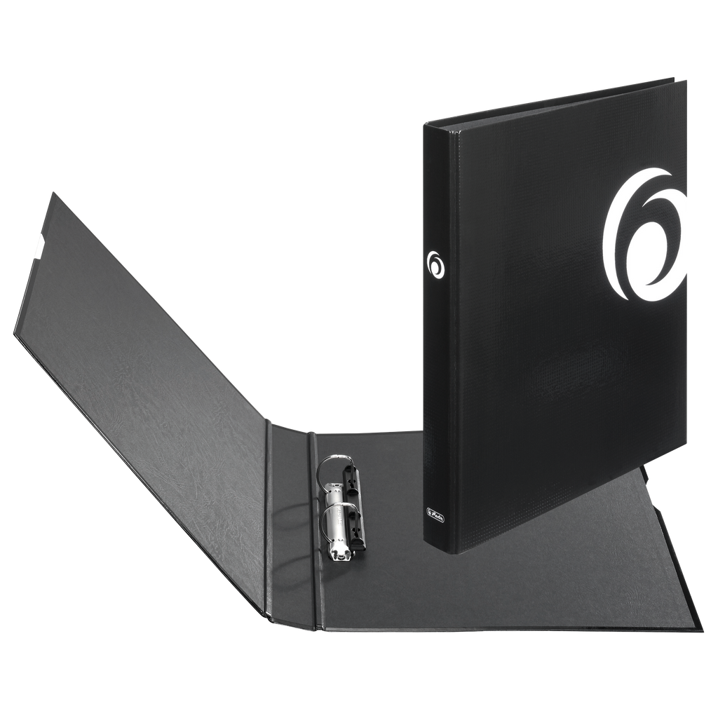 2 RING BINDER FRESH COLOUR A4 BLACK MAX.FILE