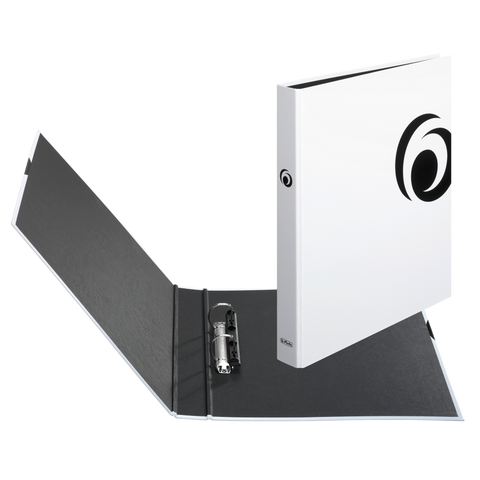 2 RING BINDER FRESH COLOUR A4 WHITE MAX.FILE